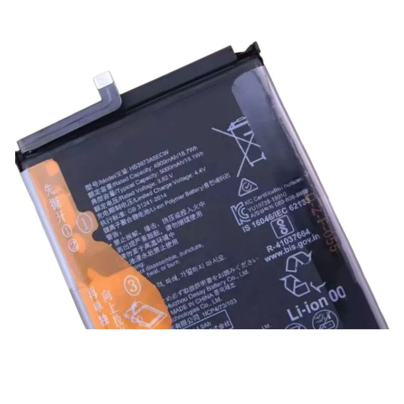 Replacement battery HB3973A5ECW applicable mobile phone battery KKG-AN00 battery X30Max electric board one AN70