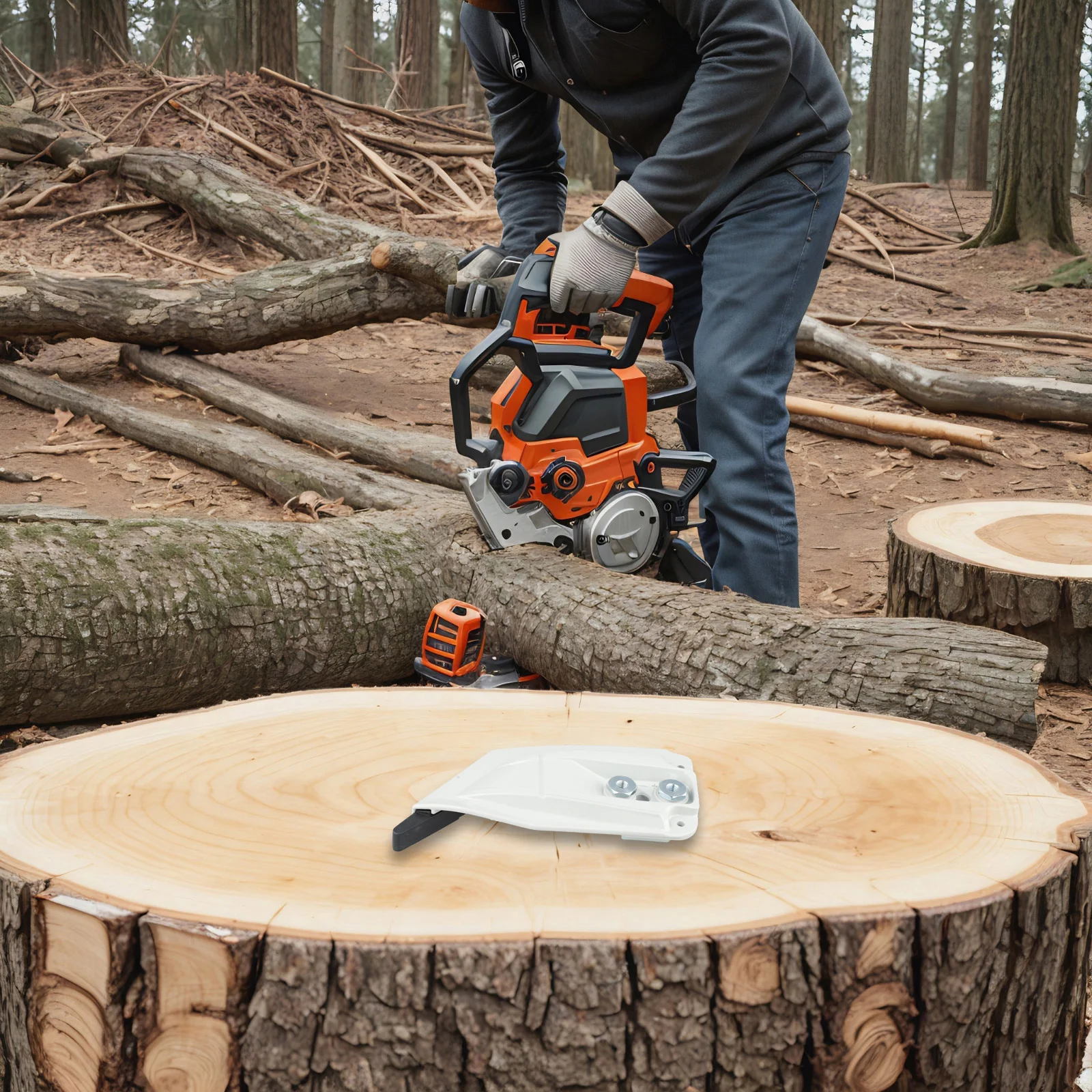 Replacement Cover MS362 Chainsaw Parts Chainsaw Maintenance High-grade Materials Optimal Performance Reliable Protection