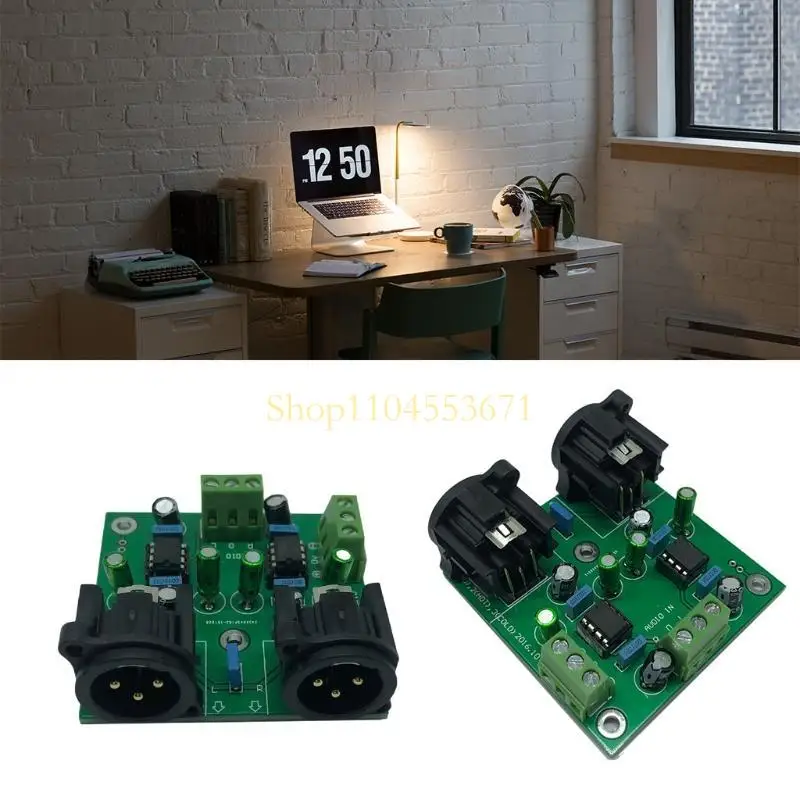 

Бестселлер, плата усилителя длиной 2,48 дюйма, набор электронных компонентов, DRV134PA 2,0, платы усилителя из пластика и