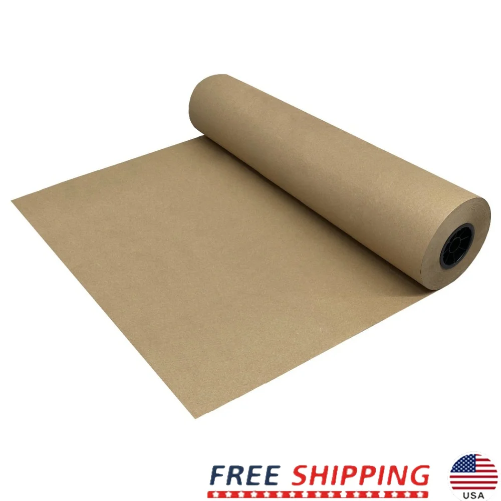 

Wholesale Kraft Paper Roll 40lb Strength 36in x 765ft Brown Packing Craft Paper Versatile Use Shipping Crafts Protection