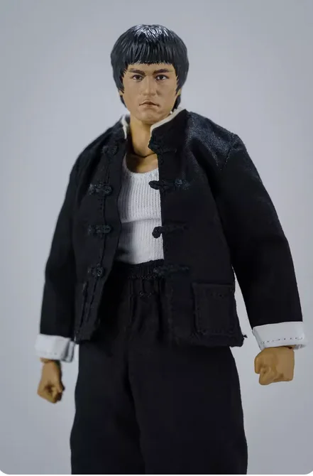 

[ NO Figure]1/12 Male Soldier Clothes Kung Fu Suit Coat Pants Model for 6'' shf
