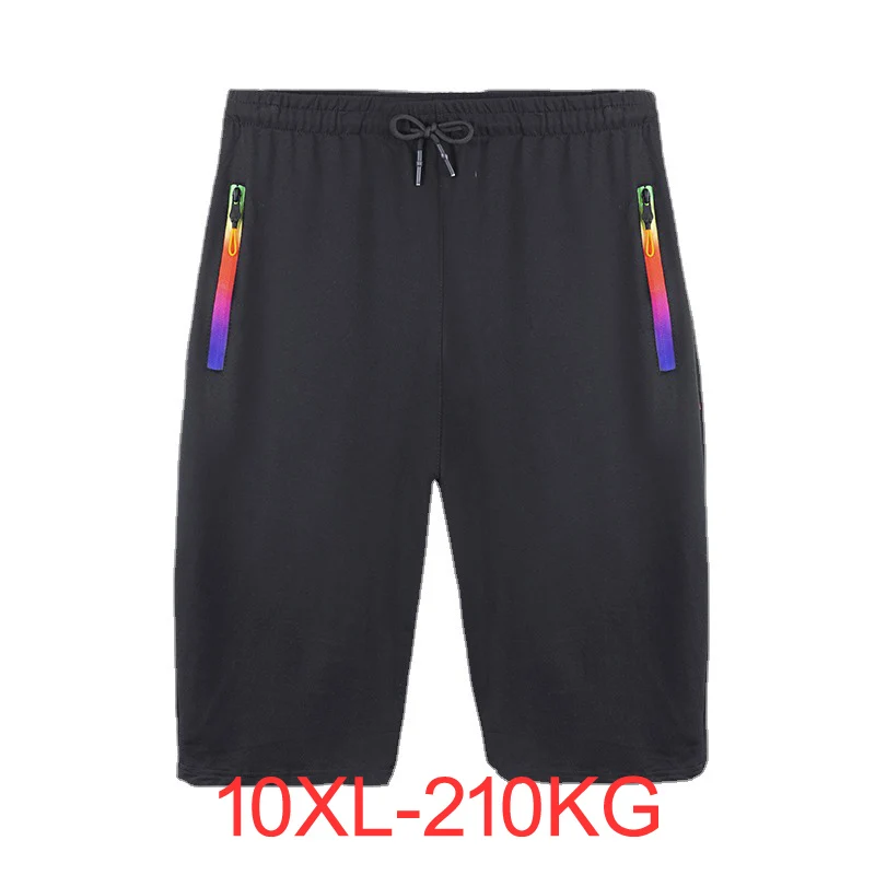 

Men's oversized Calf-Length Pants summer casual loose national tide seven-point shorts 210kg plus size 14XL 15XL tide trousers