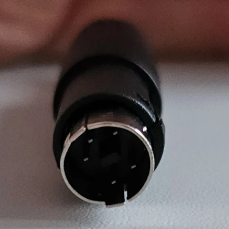 1Piec Size S Terminal Male/female DIN Socket Plug Base 3/4/5/6/7/8P Core/pin Computer Keyboard/square Quadrilateral Plug Ps2