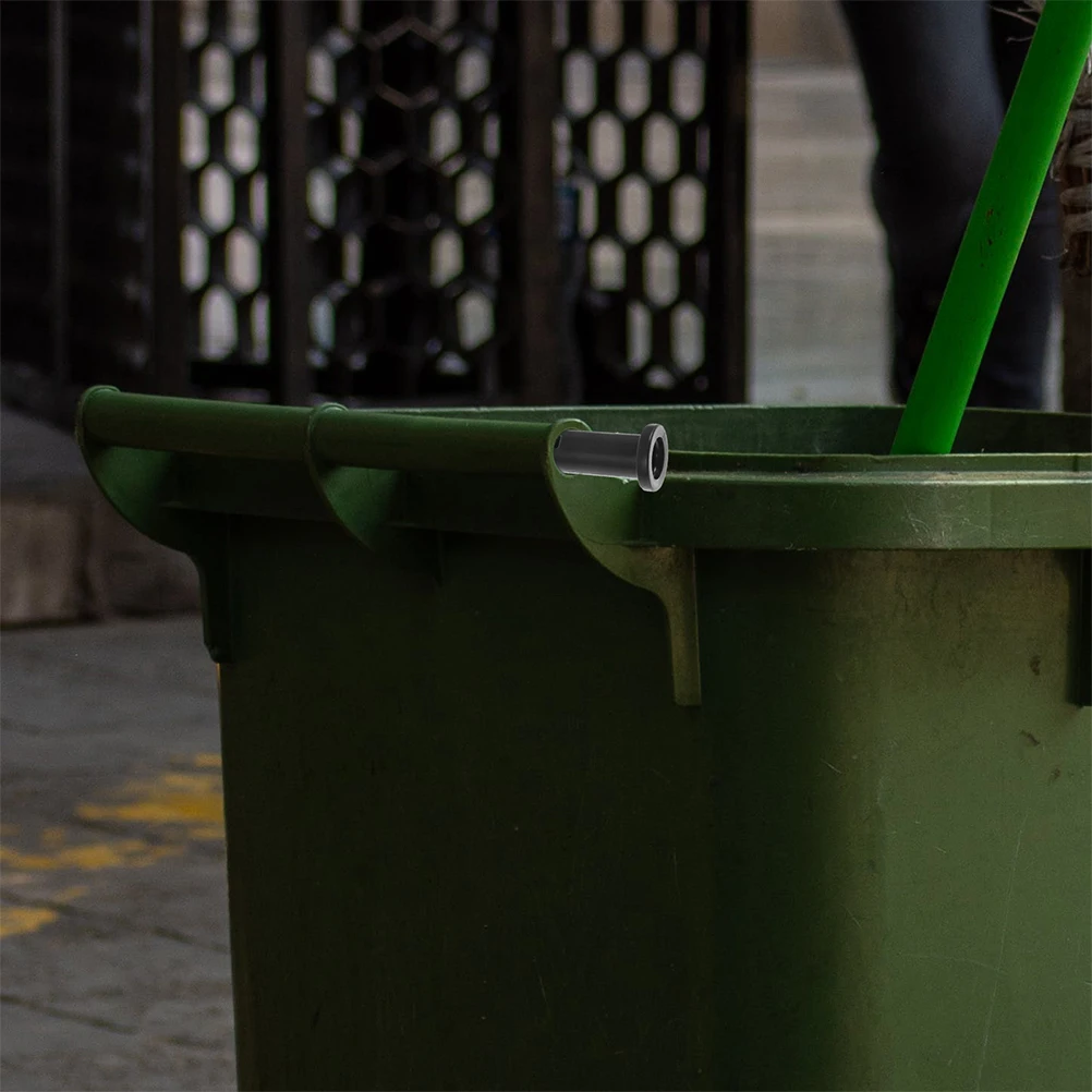 

6Pcs Bin Lid Hinge Pins Secure Plastic Connectors for Outdoor Trash Cans Universal Fit Replacement Parts Functional Upgrade