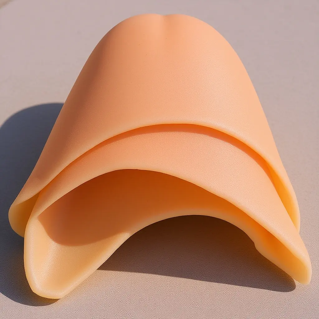 Silicone Toe Caps Nude 9.5x8.5cm for Ballet Shoes and All Footwear Gel Protector Pads for Toes Front Relief view 6