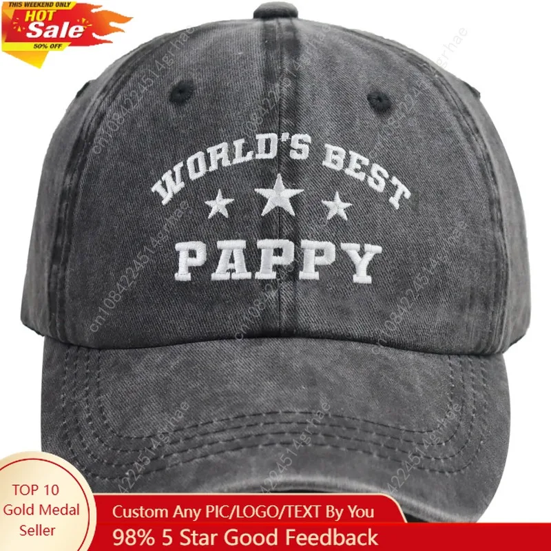 

Лучшие в мире кепки для мужчин, бейсболки из состаренного хлопка с регулируемой застежкой, подарки для папы и дедушки.