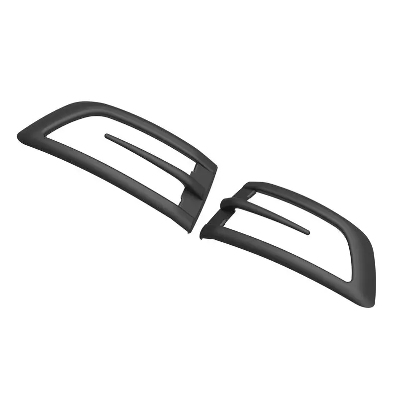 Turning Lamp Cover ABS Matte Black Exterior Side Mirror Light Cover For Ford Ranger 2012-2021 T6 T7 T8 Car Accessories 4x4 Parts