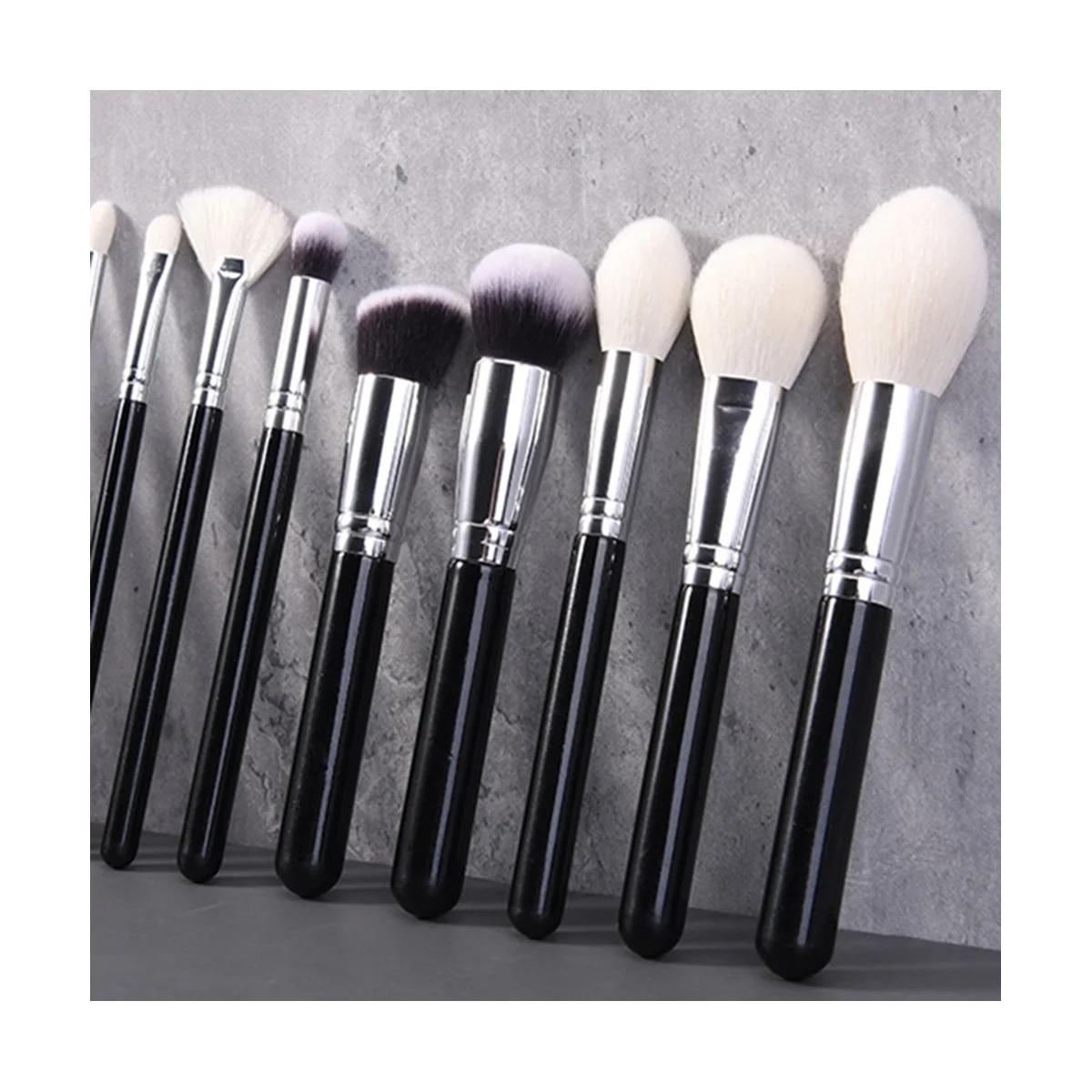 15 Pcs Makeup Brush Loose Powder Brush Foundation Brush Nose Shadow Brush Soft Animal Hair