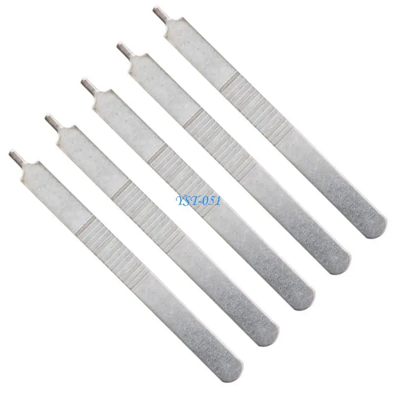 E15A 5Pcs Professional Steel Prying Tool Ergonomic Grip For Solder Pastes Application