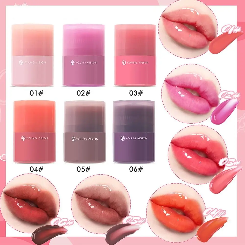 Hot Twisted Lip gloss feuchtigkeit spendend aufhellen Lippen linien Lippenstift durchscheinende nahrhafte Lippen tönung für die Lippe