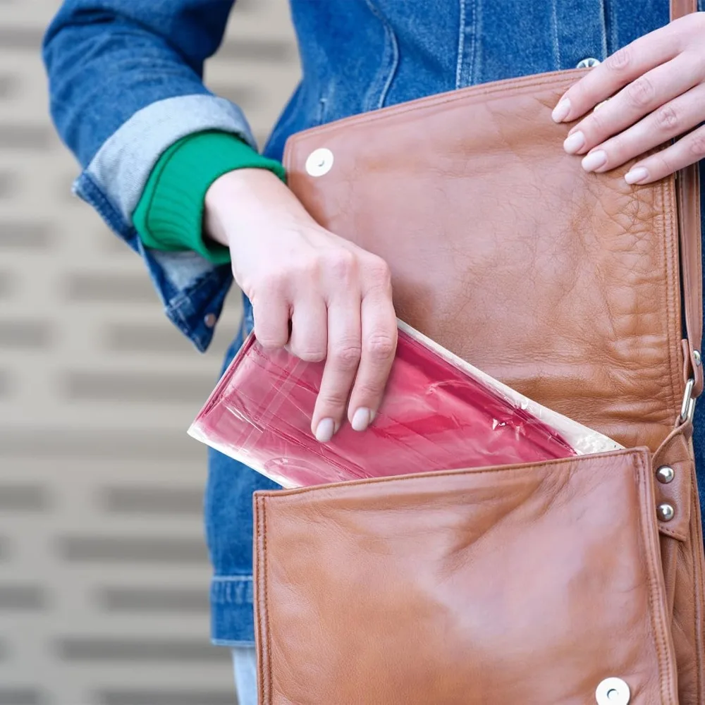 20 Pack Disposable Rain Ponchos for Adults, Clear Plastic Emergency Raincoats with Hood, Individually Wrapped Bulk Rain Ponchos