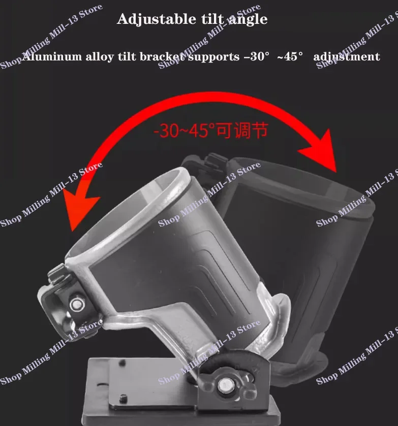 Base de inclinación de enrutador compacto de 65mm para recortar laminados, accesorios de herramientas eléctricas para TUPIA MAKITA, máquina