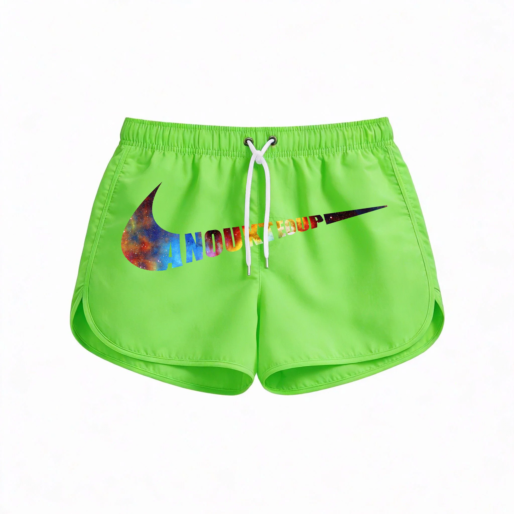 

2026 model fashionable sports men's shorts, dragon geometric pattern shorts, beach casual women's shorts
