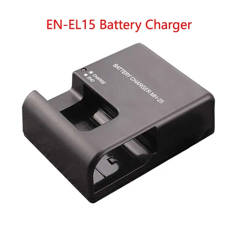 EN-EL15 / EN-EL15a Battery Charger For Nikon D500 D600 D610 D750 D800 D850 D7000 D7100 D7200 D7500 Camera MH-25 MH25 charger