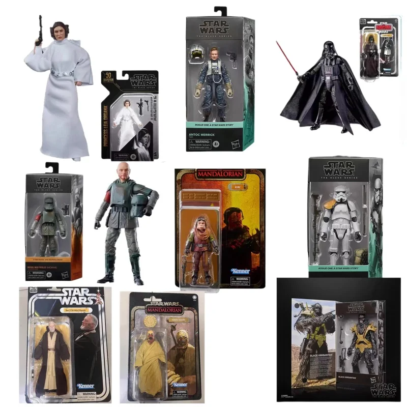 在庫あり本物のスターウォーズタスケンレイダーベイダーオーガナクルサンタン関節可動6インチアクションフィギュアモデル装飾品おもちゃギフト