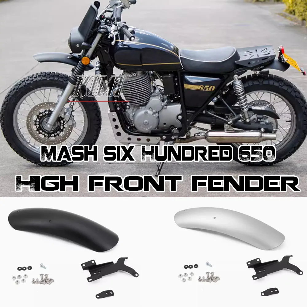 For Mash Six Hundred 650 Motorcycle Aluminum Front Wheel Extension Fender Mud Mudguard Splash Guard