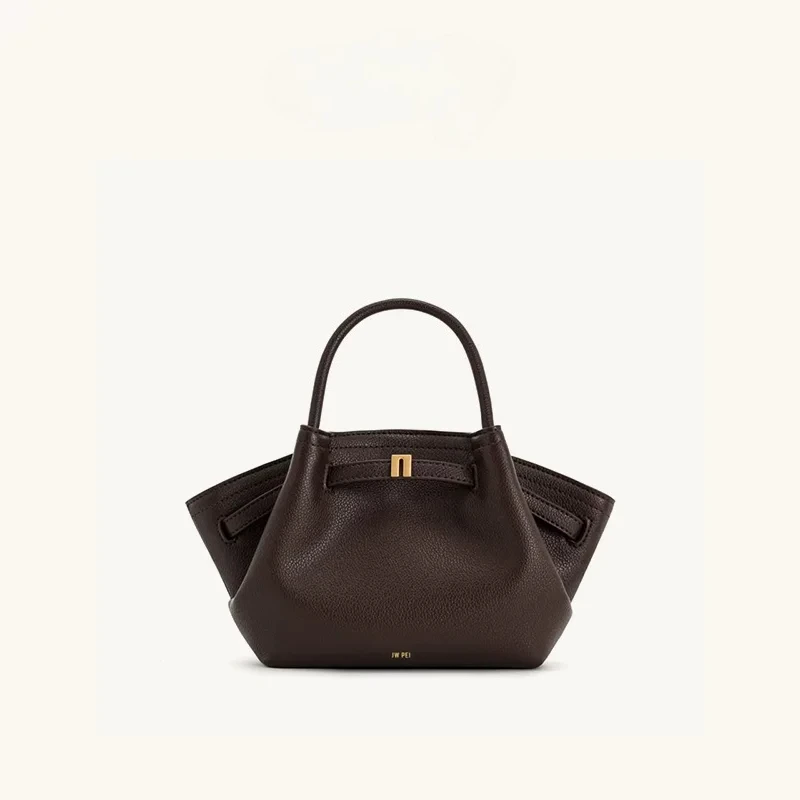 Tote Bag Dumpling Bun Small Women's Shoulder Crossbody Bag High Quality Handheld Small Bag Women'sMedium Faux Suede