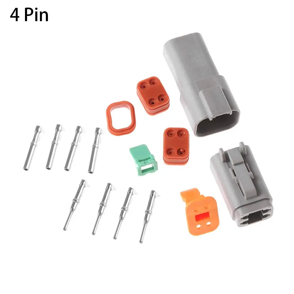 

Клемма электрического кабеля «папа» и «мама» Водонепроницаемый разъем DT06/04