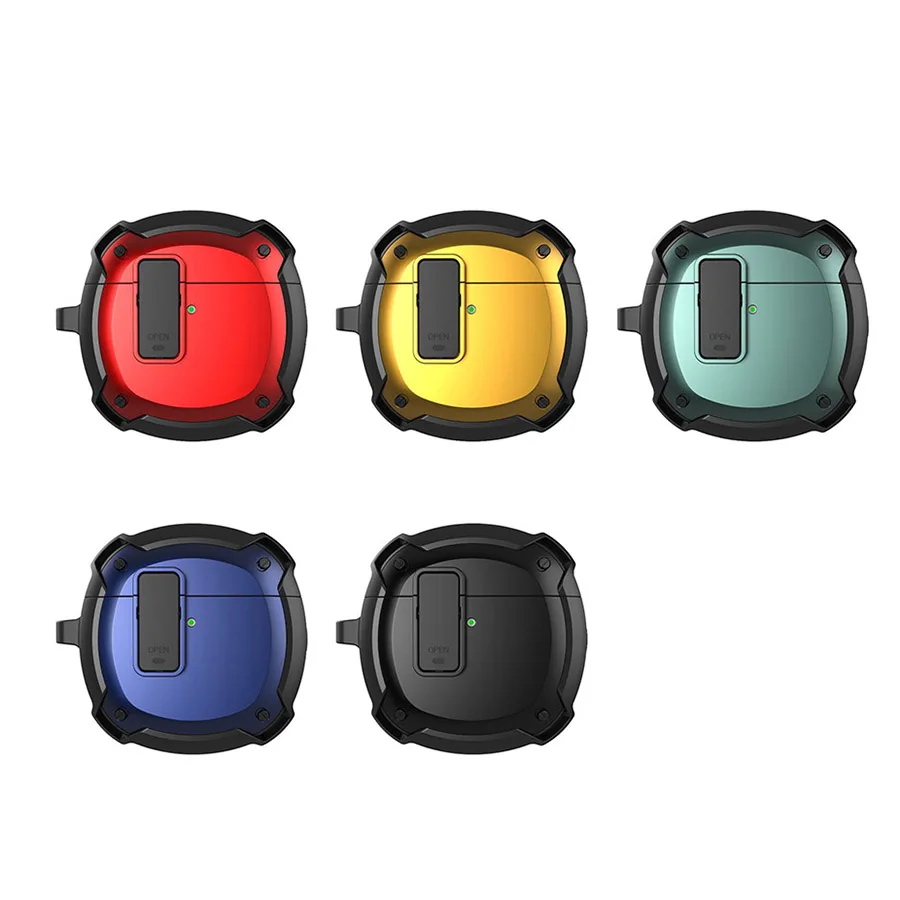 Funda protectora a prueba de golpes para Huawei Freebuds 4, carcasa para auriculares gratis, caja de carga 4E con gancho