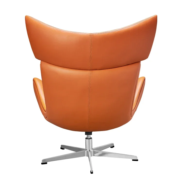 Formodern Leather Imola Designer غرفة المعيشة أثاث المنزل الترفيه أريكة واحدة كرسي صالة كرسي وعثماني