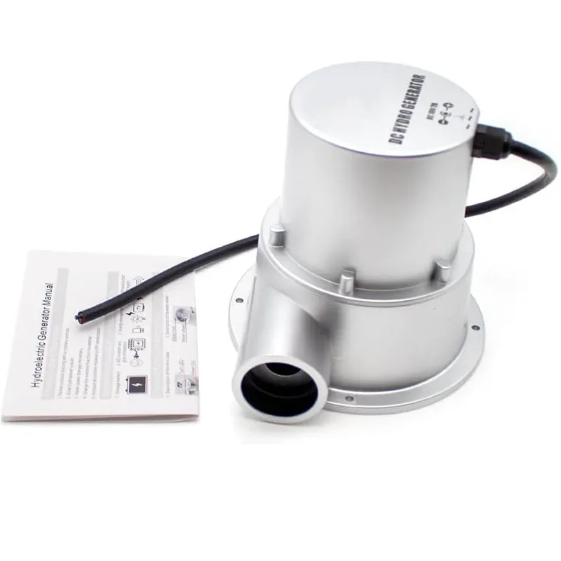 

Small Hydroelectric Generator Water T urbine Generator Brushless DC AC Hydraulic Pump Generator DC18V 100W High Power