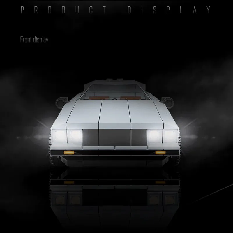 Film 12 Set di blocchi di costruzione per auto volanti Veicoli di fantascienza 2 figure Kit modello di mattoni di montaggio Giocattolo Adulti Regalo per bambini 327 pezzi