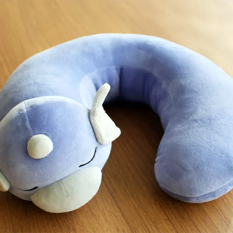 

34CM Pokemon Plush Anime Dratini U Neck pillow Cute Dragon Toys Fun Toys For Kids Gifts