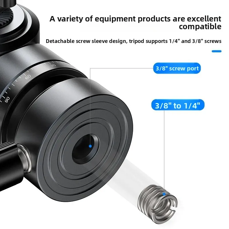Hydraulische Gimbal-Spiegelreflexkamera, universelle Halbschüssel