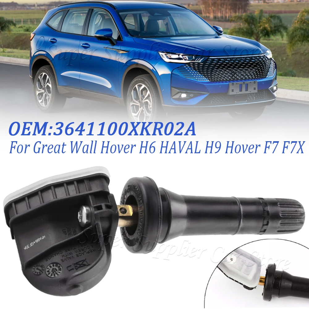 For Great Wall Haval 2019 F7 H6 WEY VV5 VV6 VV7 Tire Sensor Crysler NEW TPMS Tire Pressure Monitoring Sensors 433MHZ Accessories