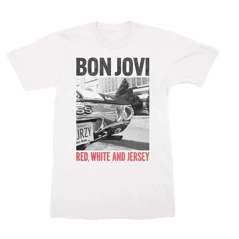 2026 nuevo verano primavera bon jovi 100% algodón banda de Rock portada del álbum camiseta gráfica hombres mujeres camisas unisex hiphop Y2k camisa de moda
