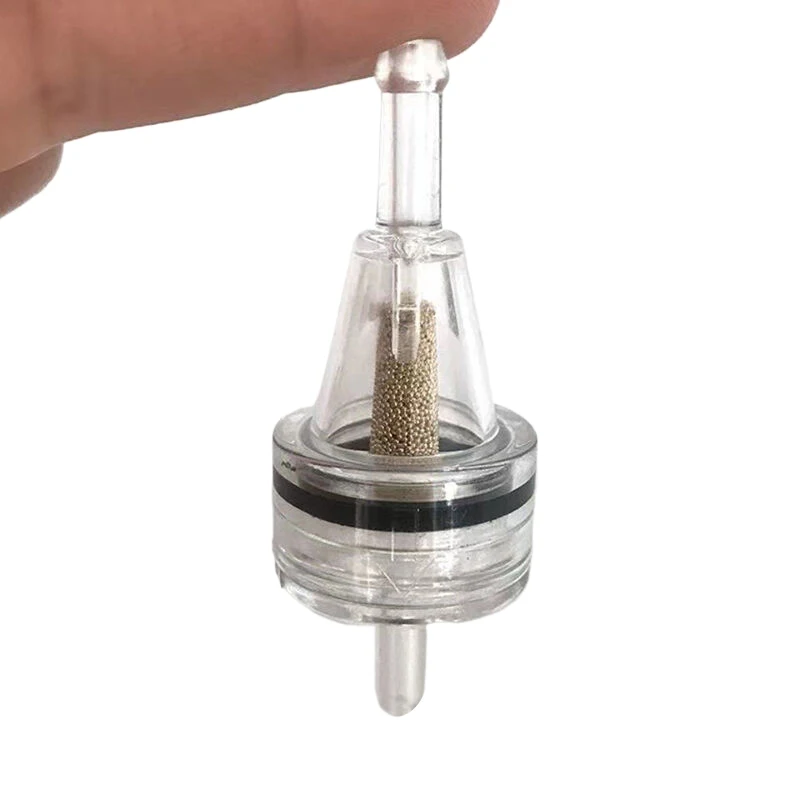 6mm Small Plastic Universal Motorcycle Gas Petrol Fuel Oil Filter 1/4" Inline Clear Gas Mini Filte Replacement image 3