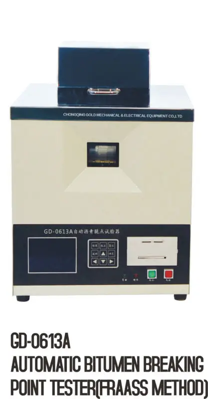 Automatic Bitumen Fraass Breaking Point Tester