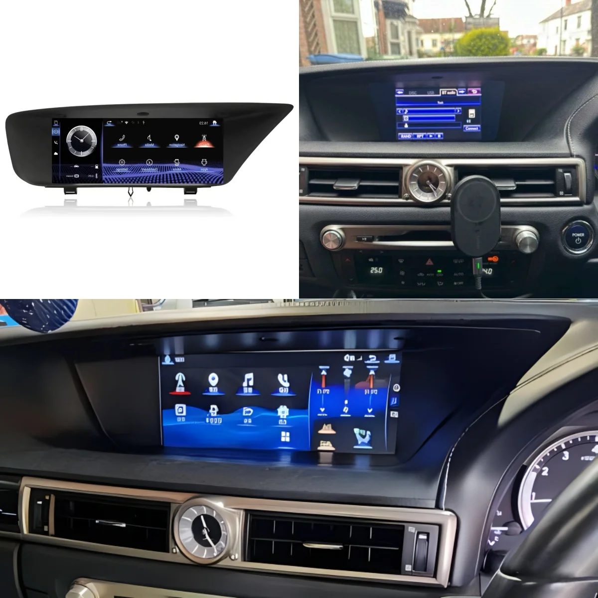 For Lexus GS 350 F sport GS 200t Gs350 2015 - 2017Android Screen HD1920*720 Car Radio GPS Navigation Stereo Multimedia Carpaly