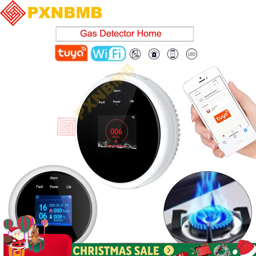 Tuya Wifi Gas Detec…