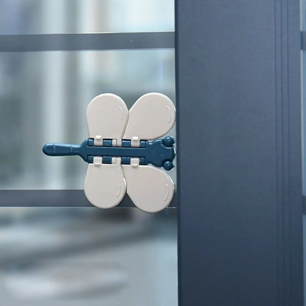 

Dragonfly Shape Cabinet Door Safety Locks Multi-function Security Lock Door Stopper Lock Window Limit Lock Baby Safety Lock