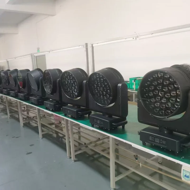 

2 pieces IP65 37x40w LED Big Bee Eyes outdoor RGBW 4in1 Bee Eye LED Zoom Wash Moving Head Light