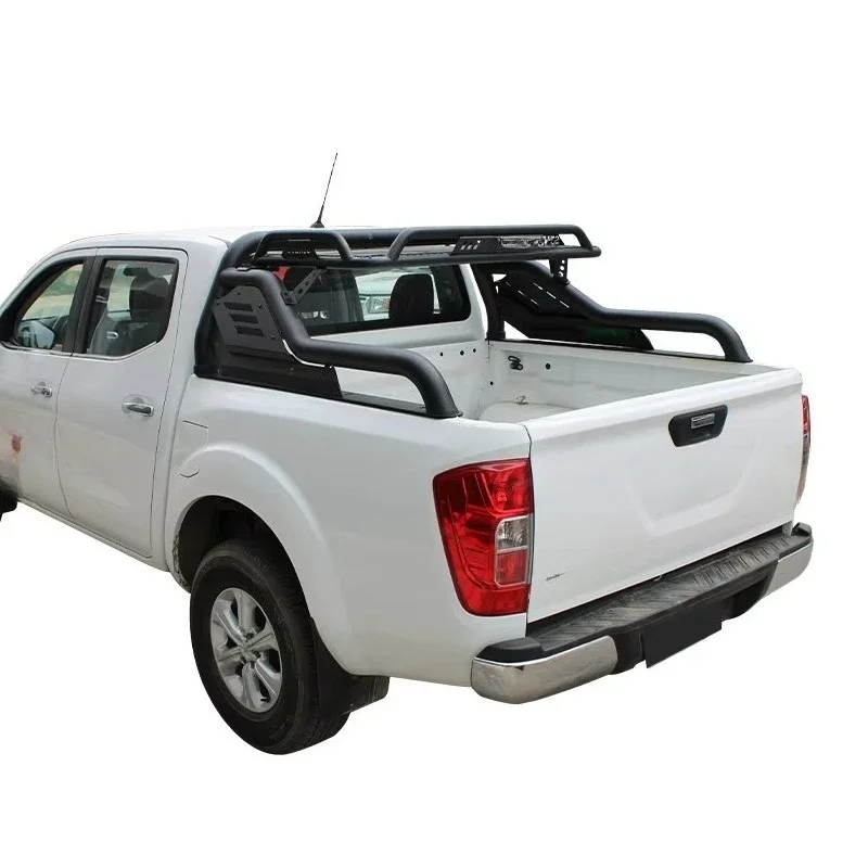 New 4x4 Accessories for Navara Frontier 2007-2014 Sports Bar Roll Cage in Black Compatible with Hilux and F150 Models - view 5