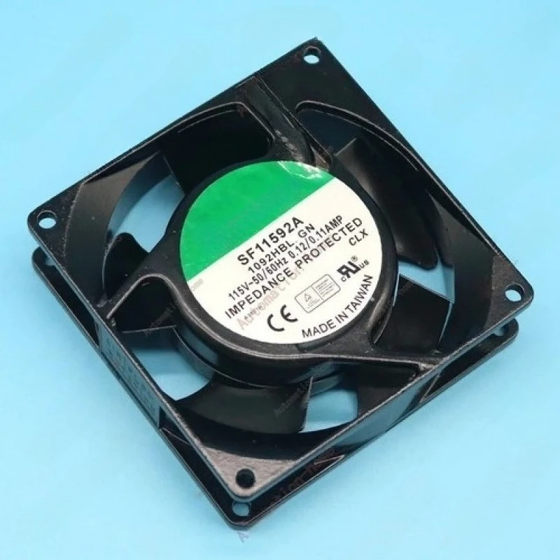 for Sunon AC 110V Tubeaxial Fan Ball 110mA 92x92x25 mm SF11592A-1092HBL.GN#XR