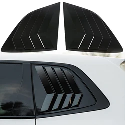 For Honda CRV CR-V 2023 2024 Car Accessories ABS Plastic Rear Triangle Window Shutter Cover Trim 2pcs LHD! RHD!
