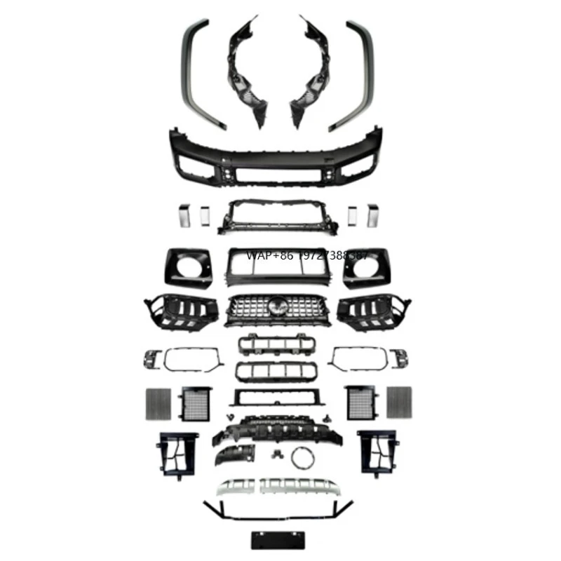 Upgrade To W465 G63 2025 For G Class W465 G500 G550 With PP Material Car Bumpers Facelift Kit