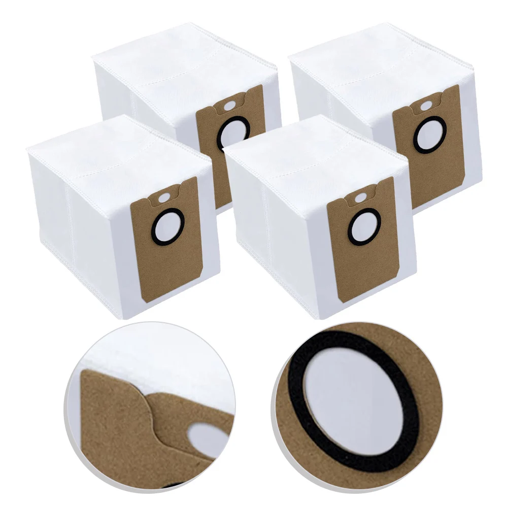 

For Conga 8290 Immortal Compatible Dust Bag Non Woven Fabric Replacement 4 Pack for Robot Vacuum Cleaner Maintenance