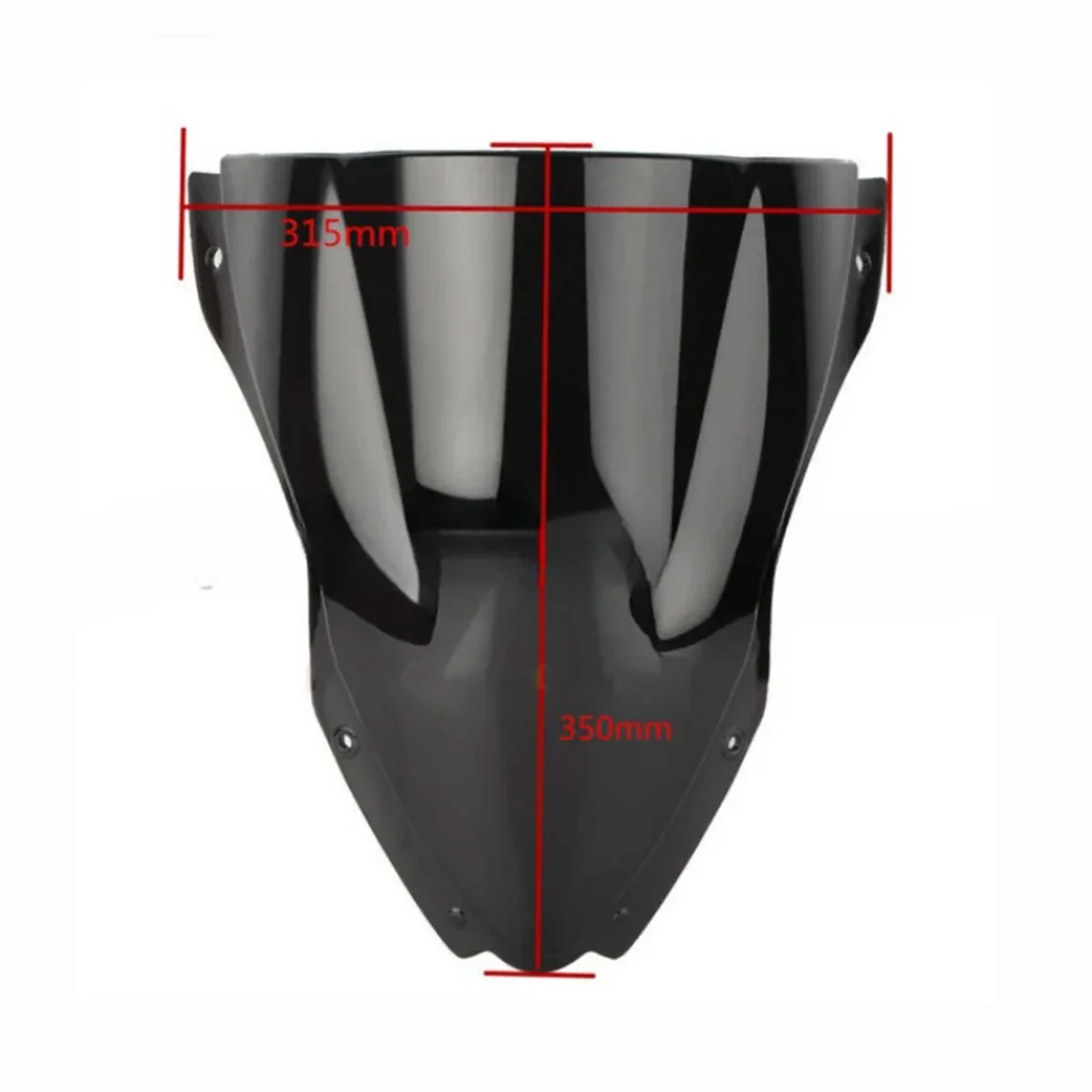 

For Kawasaki Ninja ZX10R 2016-2021 Motorcycle screen Double Bubble Windshield Deflector Protector WindScreen ZX-10R ZX10R ZX10R
