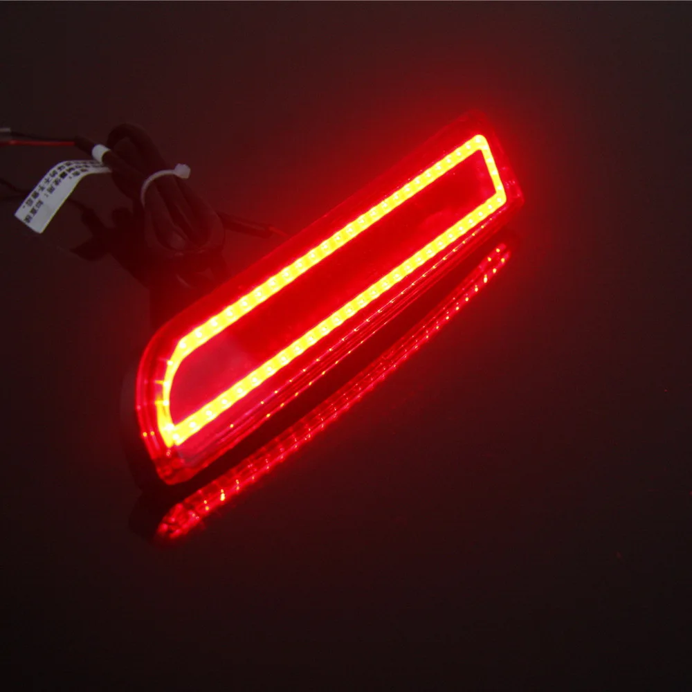 

Varthion LED Light Guide Brake Lights Case for Mitsubishi Lancer ASX Outlander Sport, Brake +Turn Signal +Running Warning Lights