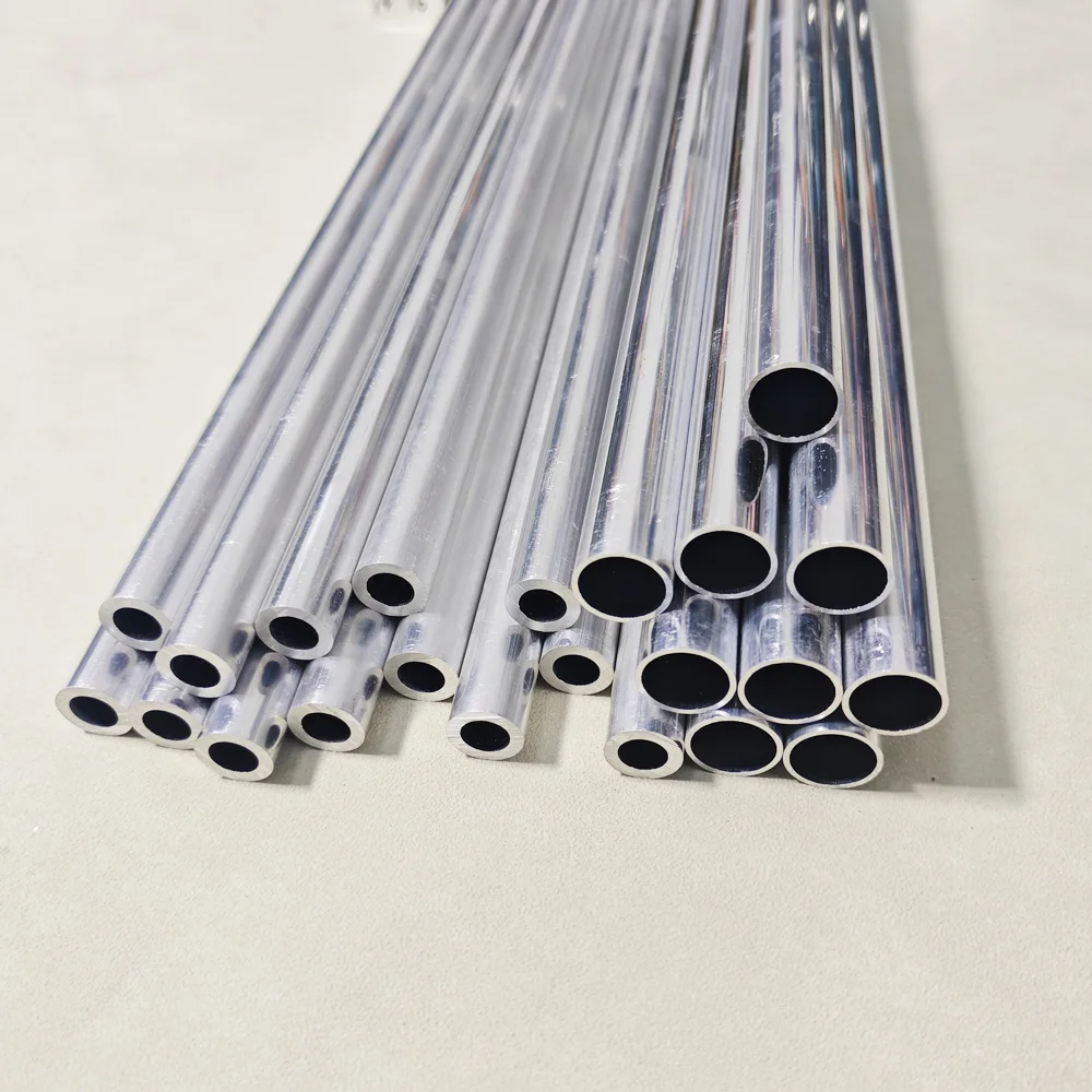 

1PCS Aluminum Alloy Tube OD17-24mm ID4-23mm Metal Hollow Pipe round Aluminum Tube Tool materials for Industrial Use Zero Cut