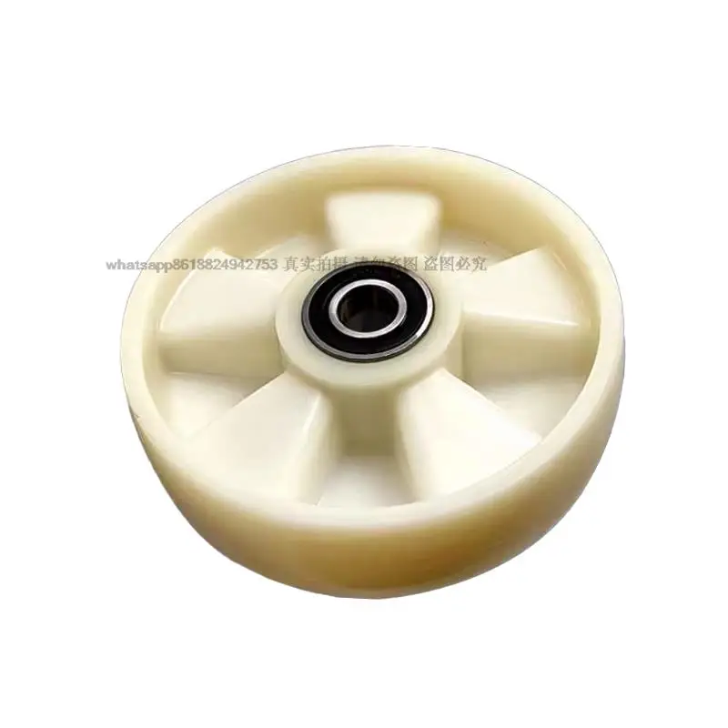 

Tangan Palet Truk Roda Nilon Roda Ukuran 160*50Mm dengan 6204 Bantalan