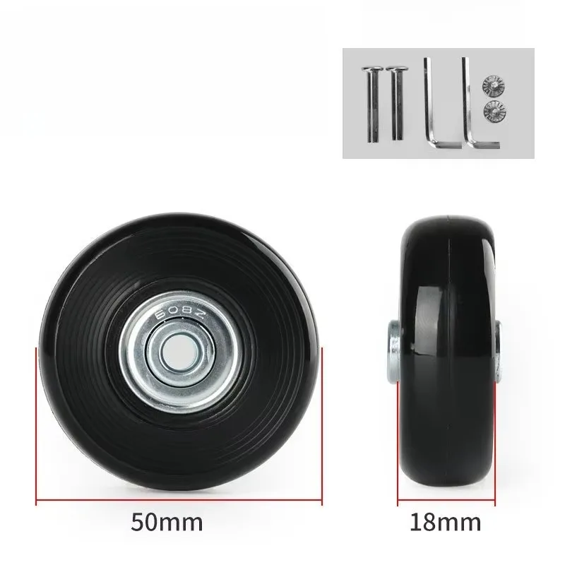Luggage Parts Axle Sliding Wear-resistant Flexible Caster Silent Maintenance Replacement Universal Durable Travel Luggage Wheel