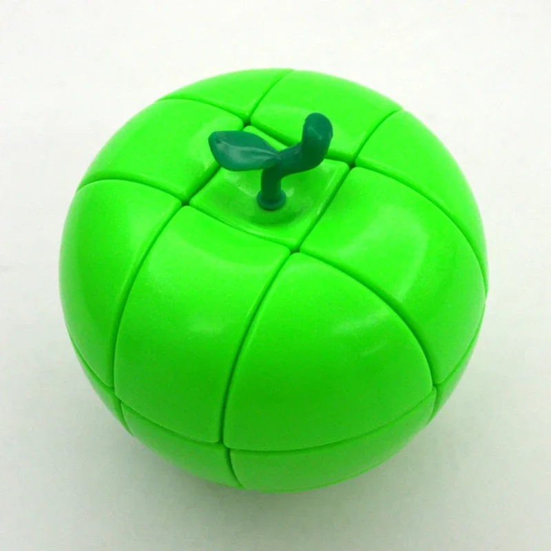 Cubo magico di frutta e mela Puzzle di velocità professionale Twisty Antistress Giocattoli educativi Cubi da imballaggio Cubo Magico Educ Cube Puzzle