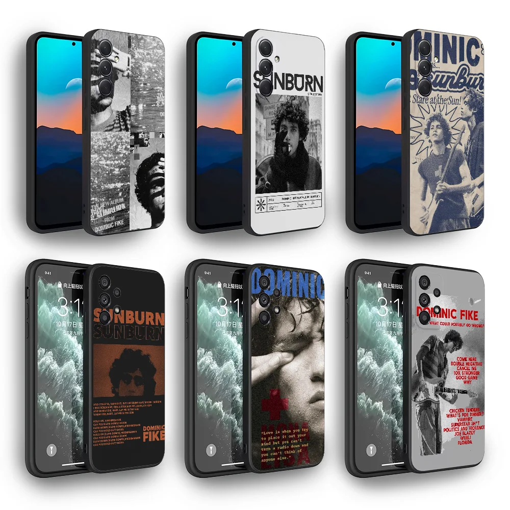 Singer Fike Music Albums Sunburn D-Dominic Phone Case For Samsung Galaxy S25 S24 S23 S22 S21 PLUS ULTRA