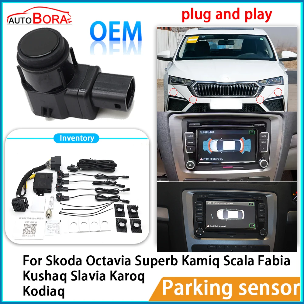 

Original OEM Parking Sensor Assistance Backup Radar Buzzer for Skoda Octavia Superb Kamiq Scala Fabia Kushaq Slavia Karoq Kodiaq