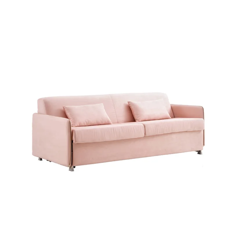 

apartment sofa bed stretchable mother and child bed apartment living room dual-purpose double lazy technology cloth sofa bed